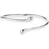 Nordstrom Metal Droplet Cuff Bracelet In Silver