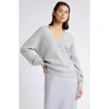 Nordstrom Metallic V-neck Sweater