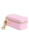 Nordstrom Mini Travel Jewelry Case Key Chain In Pink