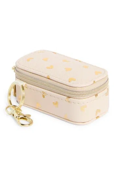 Nordstrom Mini Travel Jewelry Case Key Chain