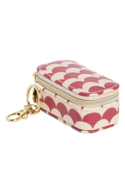 Nordstrom Mini Travel Jewelry Case Key Chain