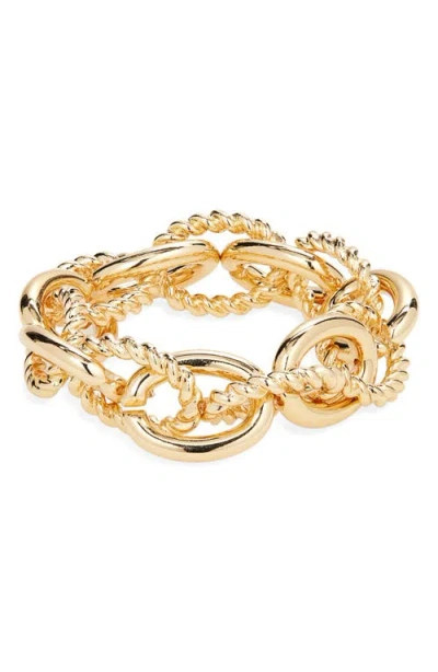 Nordstrom Mixed Link Stretch Bracelet