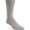 Nordstrom Modern Rib Crew Socks In Grey Ultimate