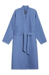 Nordstrom Modern Waffle Robe In Transparent