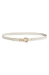 Nordstrom Molten Buckle Leather Belt
