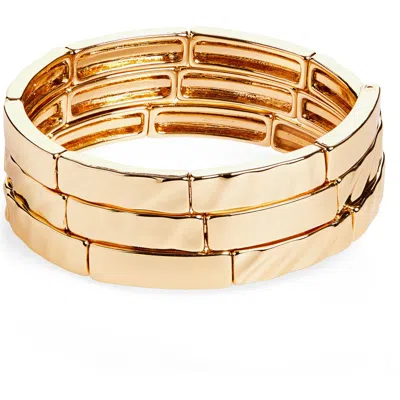 Nordstrom Molten Coil Wrap Bracelet In Gold