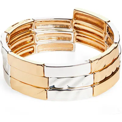 Nordstrom Molten Coil Wrap Bracelet In Multi