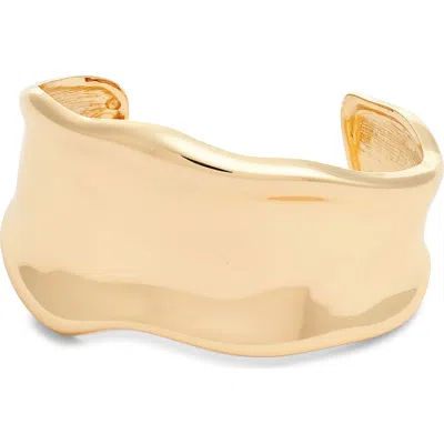 Nordstrom Molten Metal Cuff Bracelet In Green