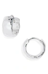 Nordstrom Molten Wide Huggie Hoop Earrings