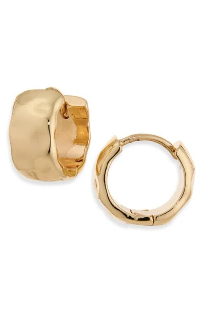 Nordstrom Molten Wide Huggie Hoop Earrings