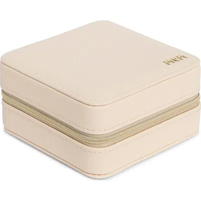 Nordstrom Mom Square Travel Jewelry Box In Green