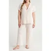 Nordstrom Moonlight Crop Pajamas In Pink Peony Bud