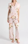 Nordstrom Moonlight Eco Crop Pajamas In Purple