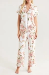 Nordstrom Moonlight Eco Crop Pajamas In Brown