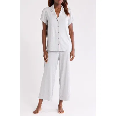 Nordstrom Moonlight Eco Crop Pajamas In White