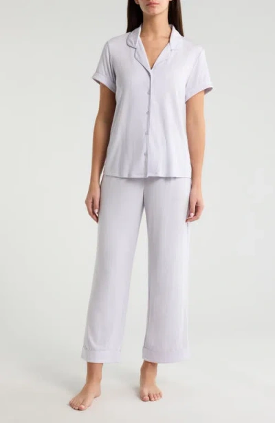 Nordstrom Moonlight Eco Crop Pajamas In White
