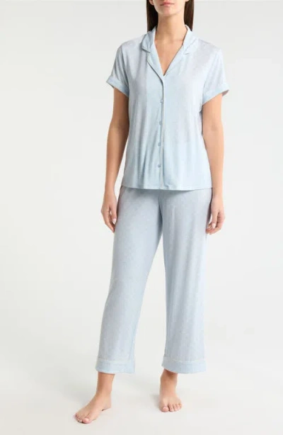 Nordstrom Moonlight Eco Crop Pajamas In Blue