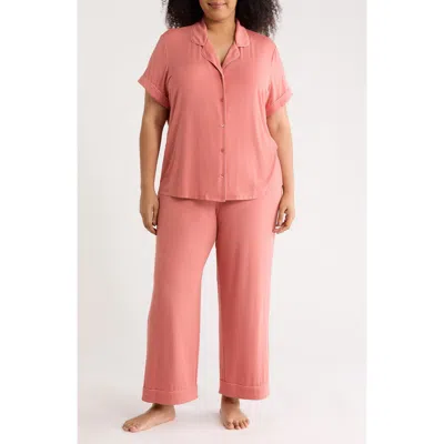 Nordstrom Moonlight Eco Crop Pajamas In Pink
