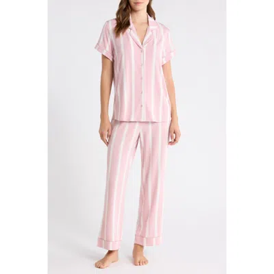 Nordstrom Moonlight Eco Crop Pajamas In Pink