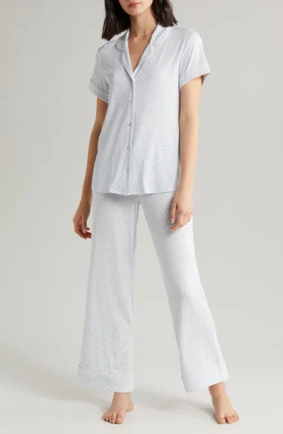 Nordstrom Moonlight Eco Crop Pajamas In Blue