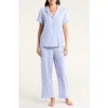 Nordstrom Moonlight Eco Crop Pajamas In Blue