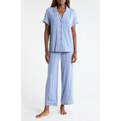 Nordstrom Moonlight Eco Crop Pajamas In Blue