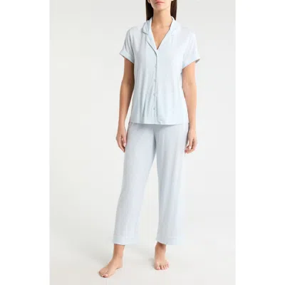 Nordstrom Moonlight Eco Crop Pajamas In Blue