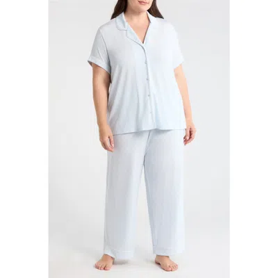 Nordstrom Moonlight Eco Crop Pajamas In Blue