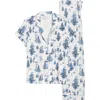 Nordstrom Moonlight Eco Crop Pajamas In Multi