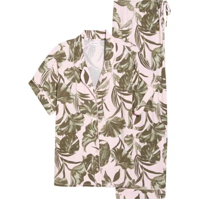 Nordstrom Moonlight Eco Crop Pajamas In Multi