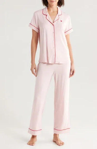 Nordstrom Moonlight Eco Crop Pajamas In Pink