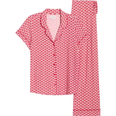 Nordstrom Moonlight Eco Crop Pajamas In Pink