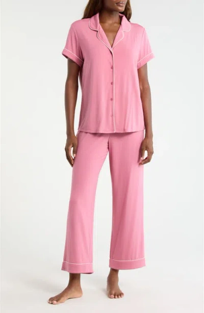 Nordstrom Moonlight Eco Crop Pajamas In Pink