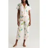 Nordstrom Moonlight Eco Crop Pajamas In Pink Daydream Floral
