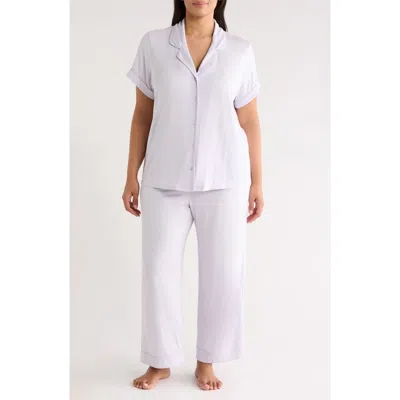 Nordstrom Moonlight Eco Crop Pajamas In White