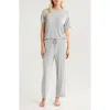 Nordstrom Moonlight Eco Easy Rib Pajamas In Gray
