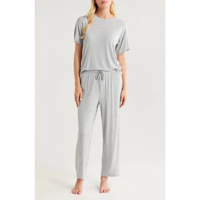 Nordstrom Moonlight Eco Easy Rib Pajamas In Gray
