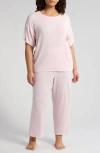 Nordstrom Moonlight Eco Easy Rib Pajamas In Pink Cake
