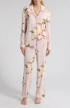 Nordstrom Moonlight Eco Knit Pajamas In Pink