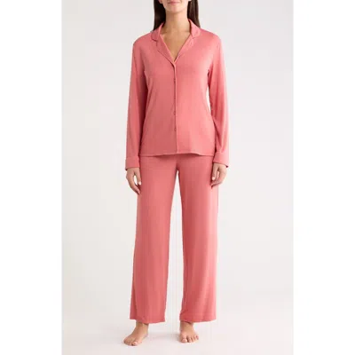 Nordstrom Moonlight Eco Knit Pajamas In Pink