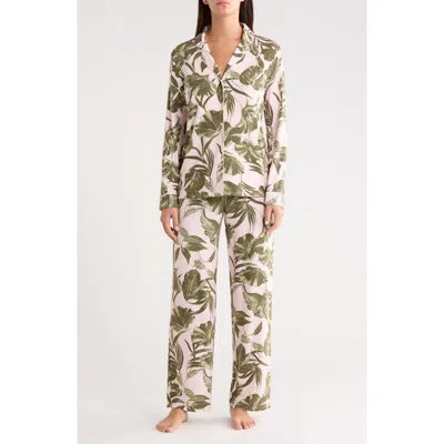 Nordstrom Moonlight Eco Knit Pajamas In Green