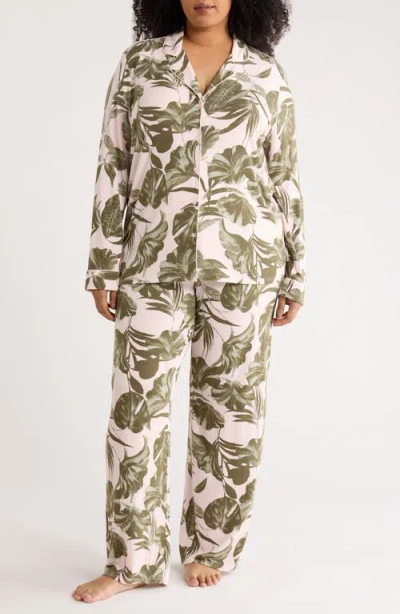 Nordstrom Moonlight Eco Knit Pajamas In Multi