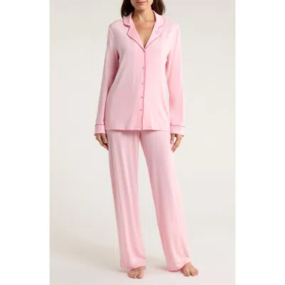 Nordstrom Moonlight Eco Knit Pajamas In Pink