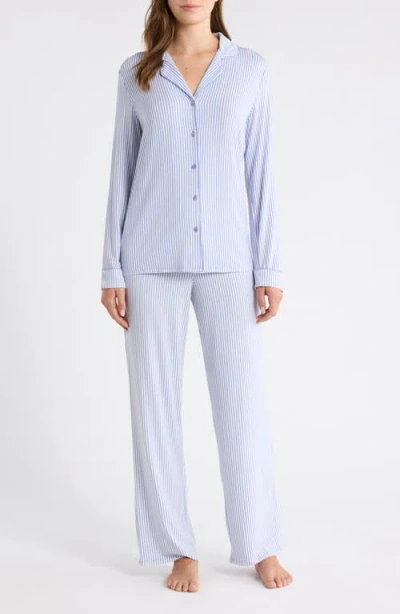 Nordstrom Moonlight Eco Knit Pajamas In Blue