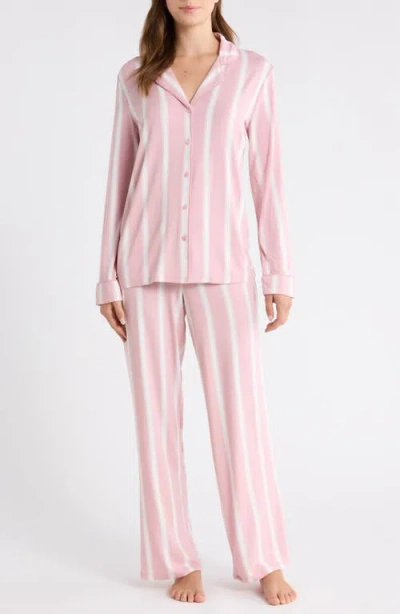 Nordstrom Moonlight Eco Knit Pajamas In Pink
