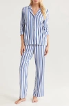 Nordstrom Moonlight Eco Knit Pajamas In Blue