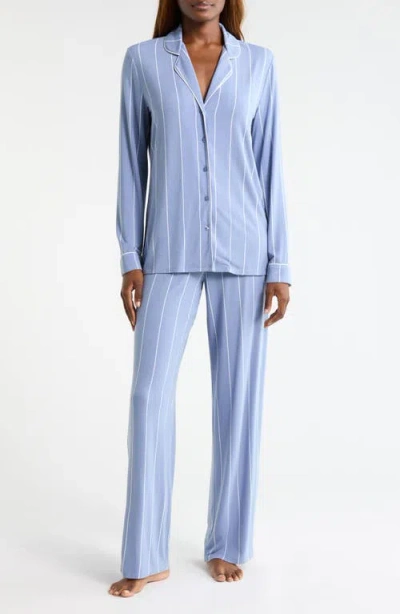 Nordstrom Moonlight Eco Knit Pajamas In Blue