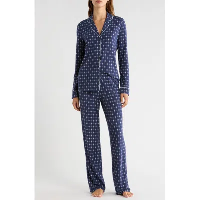 Nordstrom Moonlight Eco Knit Pajamas In Blue
