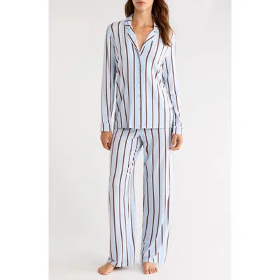 Nordstrom Moonlight Eco Knit Pajamas In Blue