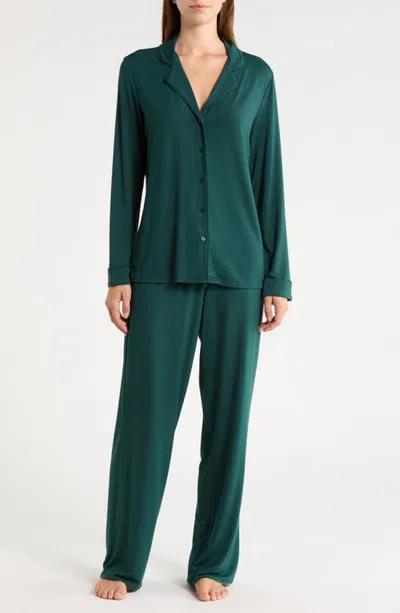 Nordstrom Moonlight Eco Knit Pajamas In Green